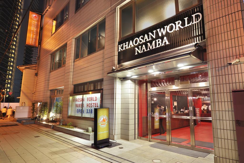 Hostel Khaosan World Namba Ósaka Exteriér fotografie